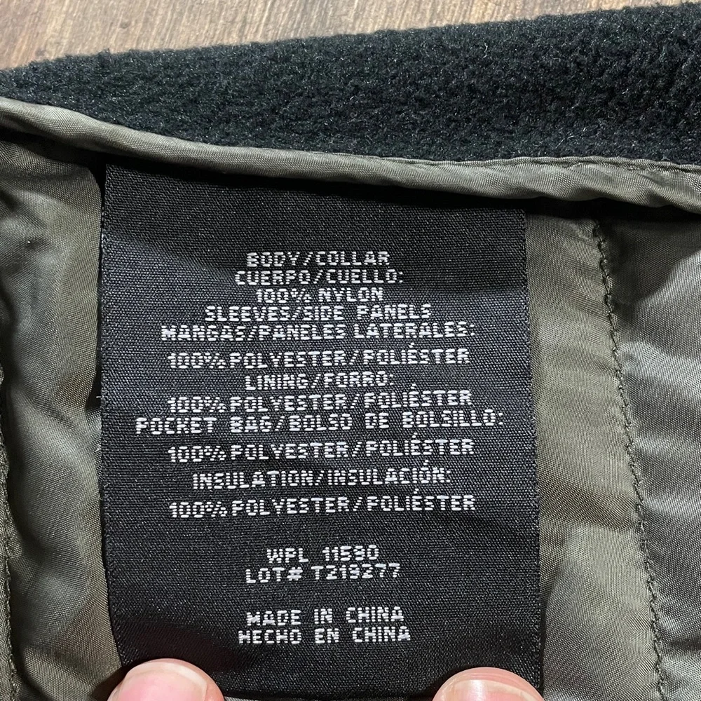 32 Degrees Women's Green and Black Puffer Jacket - Picture 4 of 4